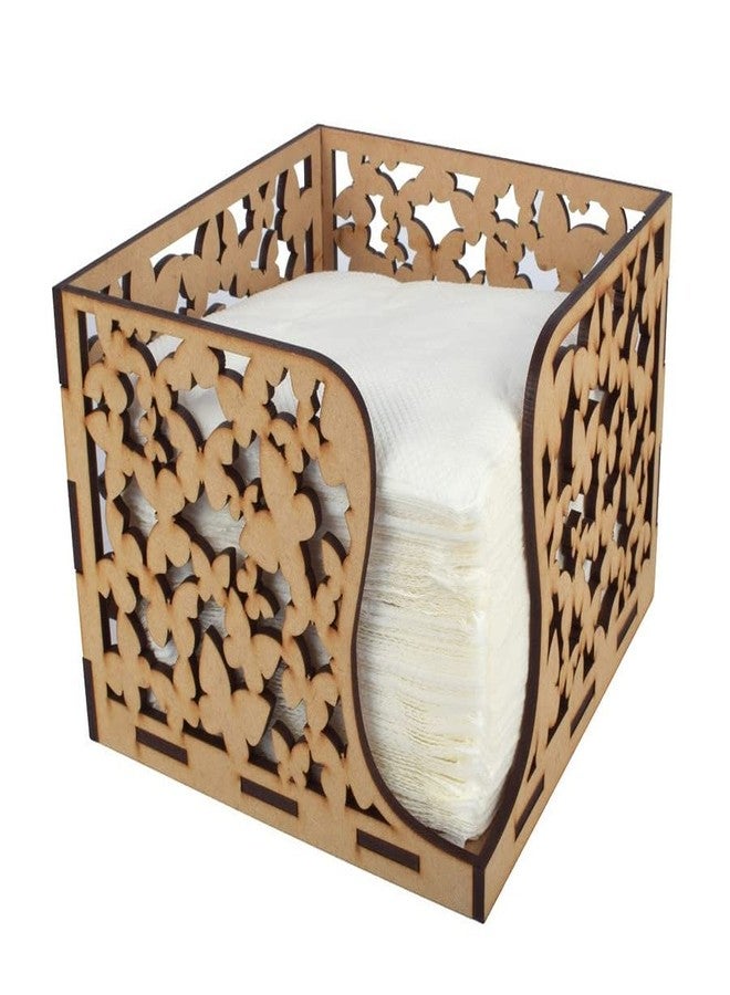 Crazyink Handcrafted Wooden Napkin Holder for Dining Table & Tissue Paper Holder by Crazyink (Tissue 535) - Image 1